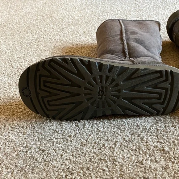 Women's Grey UGG Boots - Picture 4 of 11